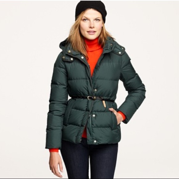 J. Crew Jackets & Blazers - JCREW M BLACK WONDERLAND PUFFER